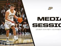 Séance de presse Omer Mayer | Basket-ball masculin Purdue – Chaudronniers Purdue