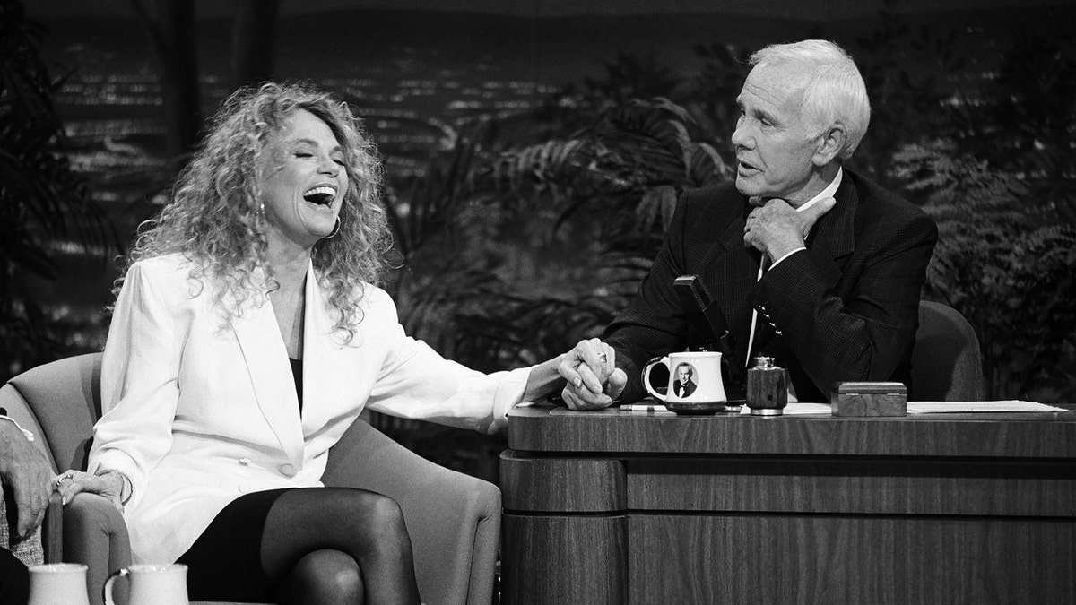 Dyan Cannon apparaît dans l'émission de fin de soirée de Johnny Carson