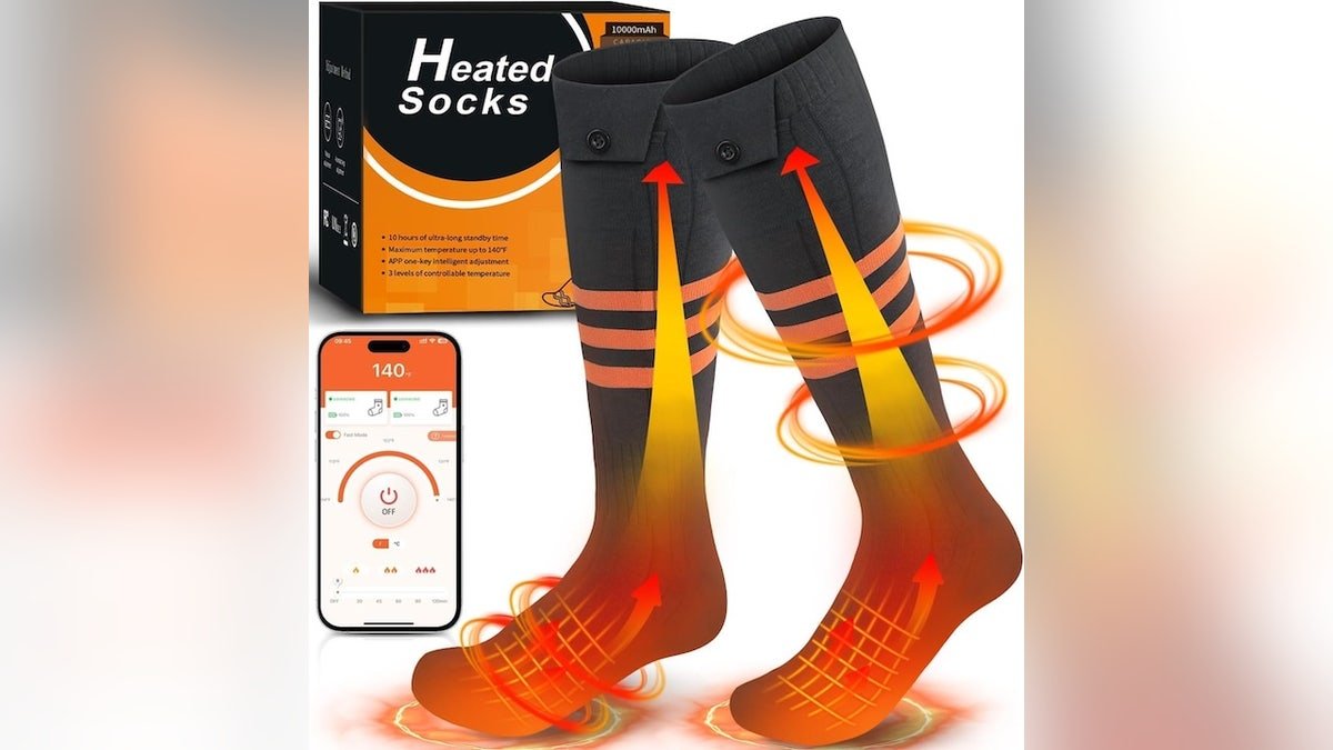 Ces chaussettes offrent beaucoup de chaleur pour les froides journées d'hiver.