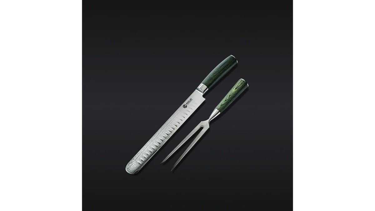 L'ensemble de sculpture HexClad est une belle pièce maîtresse. 