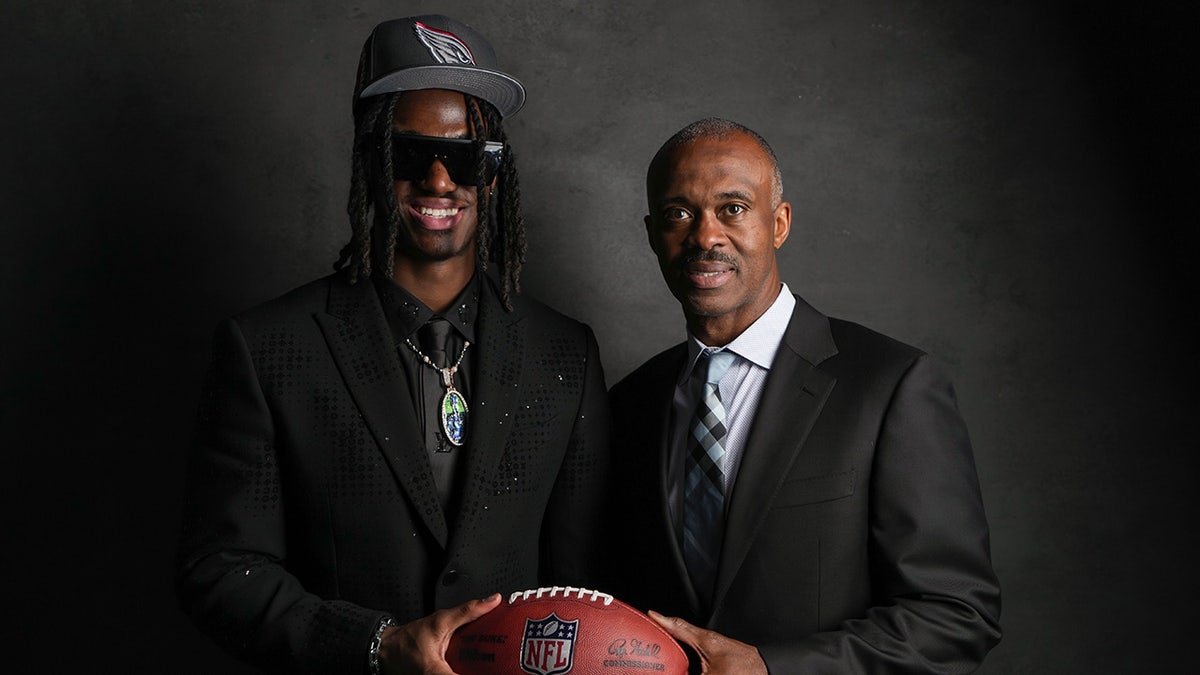 Marvin Harrison Jr. avec son père Marvin Harrison Sr.