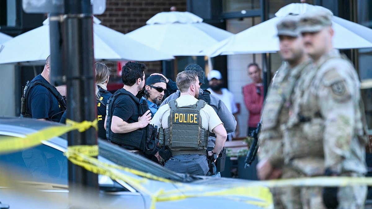 Tir de la Garde nationale à Washington DC