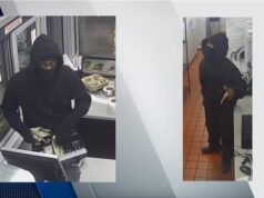 La police recherche des suspects impliqués dans un vol commis tard dans la nuit contre un employé d’un restaurant à Détroit.