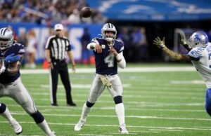 Dak Prescott des Cowboys est confiant avant le match TNF des Detroit Lions