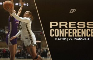 Conférence de presse des joueurs après le match contre Evansville | Basket-ball féminin Purdue – Chaudronniers Purdue