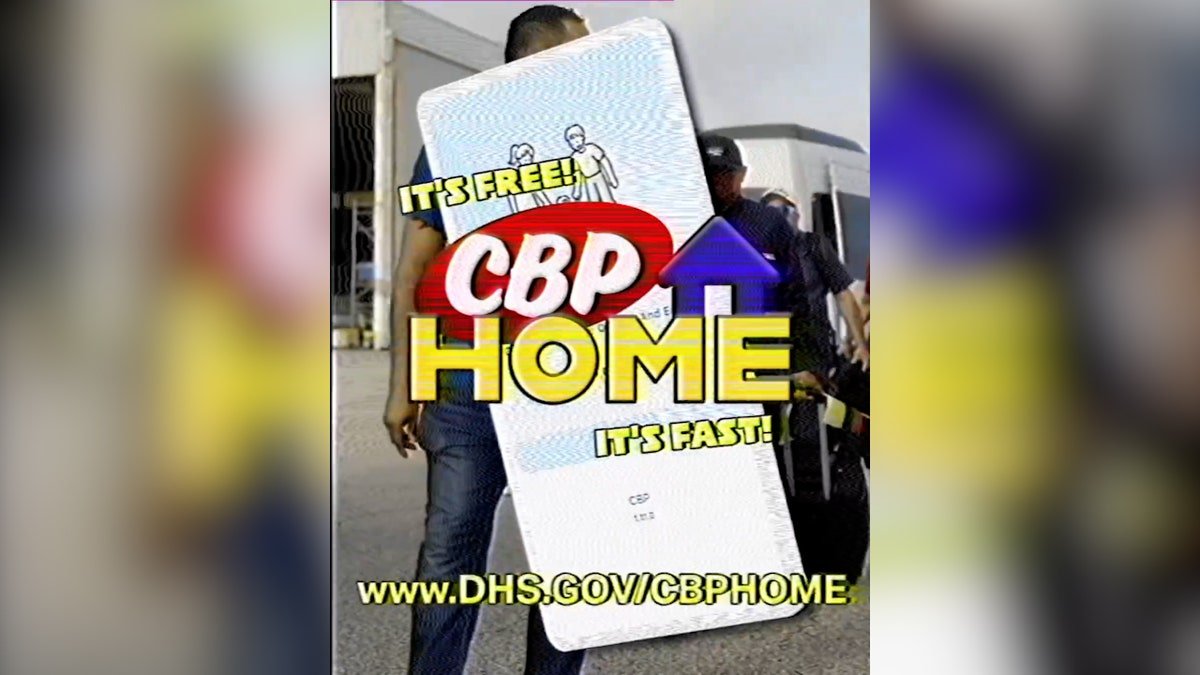 Tableau de l'application CBP Home