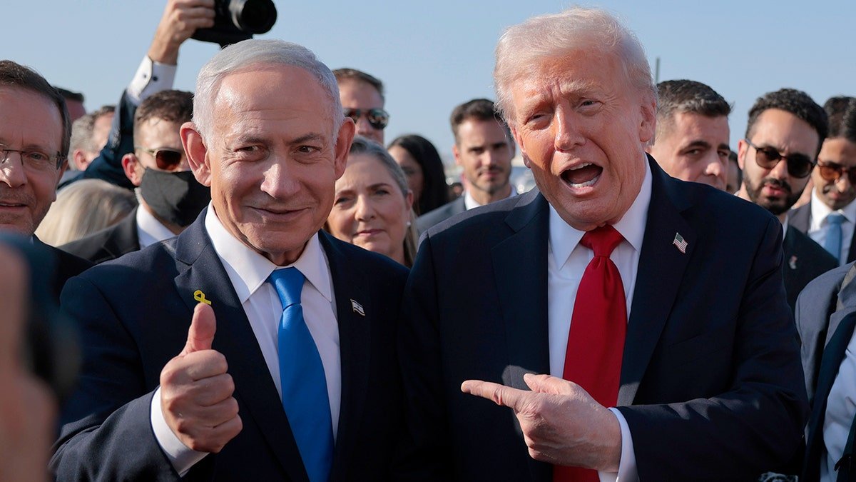 Le Premier ministre israélien Benjamin Netanyahu et le président américain Donald Trump