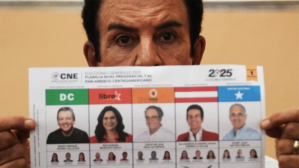 Salvador Nasralla, candidat à la présidentielle